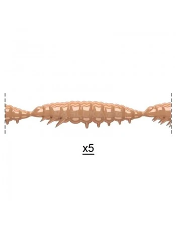 Силиконови ларви Libra Lures Larva Multi - 25бр. х 2.5см Cheese - 035 Pellets
