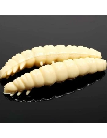 Силиконови ларви Libra Lures Larva 3.5см - 12 бр. - аромат Cheese - цвят 005 Cheese
