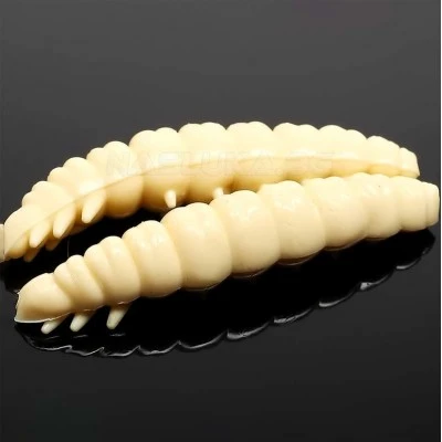 Libra Larva 3.0см 15 бр. - Cheese 005 Cheese Силиконови ларви Libra Lures Larva 3.0см - 15 бр. - аромат Cheese - цвят 005 Cheese