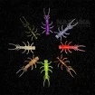 Силиконови примамки Linkor Essential Basics Buggy Amethyst, аромат - Krill, 4.5 см - 8 бр.