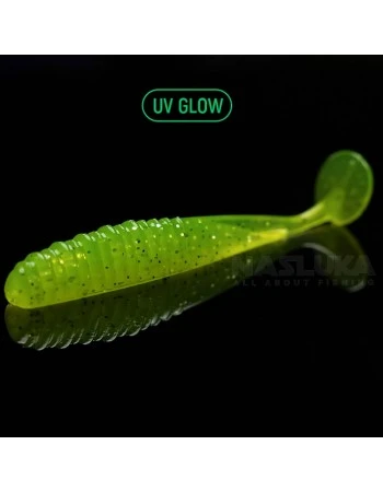 Силиконови примамки Linkor Essential Basics Onyx Lime Spark, аромат - Krill, 4.5 см - 12 бр.