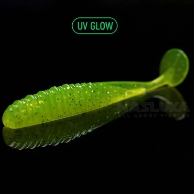 Силиконови примамки Linkor Essential Basics Onyx Lime Spark, аромат - Krill, 4.5 см - 12 бр.