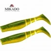 Сет от 2 броя силиконови шадове Mikado Fishunter - Dark Mix - цвят Natural