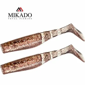 Сет от 2 броя силиконови шадове Mikado Fishunter, Fantasy Mix, цвят Colorful Сет от 2 броя силиконови шадове Mikado Fishunter, Fantasy Mix, цвят Colorful