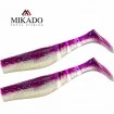 Сет от 2 броя силиконови шадове Mikado Fishunter - Fantasy Mix - цвят Purple/Silver
