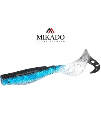 Сет силиконови примамки Mikado Fishunter Magna Mini - цвят 125 - 6.5 см - 4 бр.