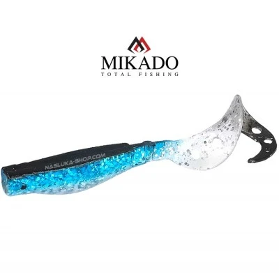 Сет силиконови примамки Mikado Fishunter Magna Mini - цвят 125 - 6.5 см - 4 бр.