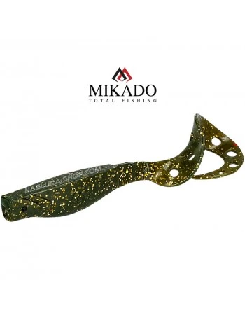 Сет силиконови примамки Mikado Fishunter Magna Mini - цвят 23 - 10 см - 3 бр.