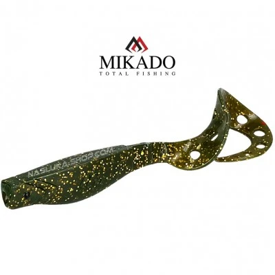 Сет силиконови примамки Mikado Fishunter Magna Mini - цвят 23 - 6.5 см - 5 бр.