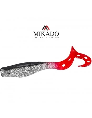 Сет силиконови примамки Mikado Fishunter Magna Mini - цвят 32RT - 6.5 см - 4 бр.