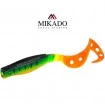 Сет силиконови примамки Mikado Fishunter Magna Mini - цвят 335 - 6.5 см - 4 бр.