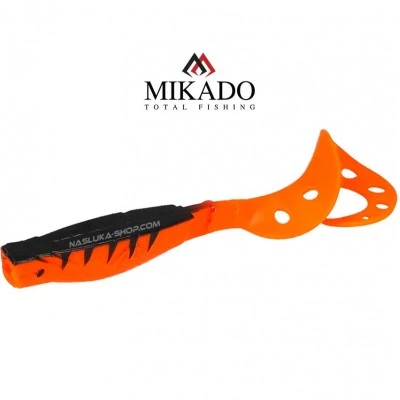 Сет силиконови примамки Mikado Fishunter Magna Mini - цвят 56 - 10 см - 3 бр.