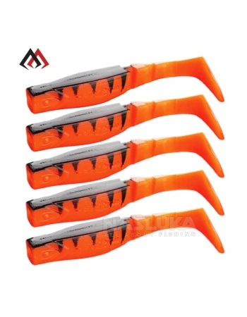 Силиконови примамки Mikado Fishunter 7см, цвят 56, 5 бр.