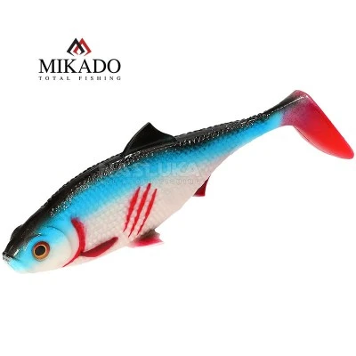 MFT Roach 15см, 2 бр., цвят Bleeding Blue Силиконови шадове Mikado MFT Roach 15см, 2 бр., цвят Bleeding Blue