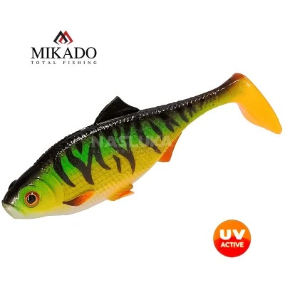 Силиконови шадове Mikado MFT Roach 12см, 4 бр., цвят Natural Perch