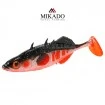 Силиконови шадове Mikado Real Fish Stickleback 5см, 5 бр., цвят Roach