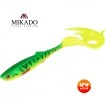 Sicario Pike Tail 14см, цвят Fire Tiger Сет от 2 силиконови примамки Mikado Sicario Pike Tail 14см, цвят Fire Tiger
