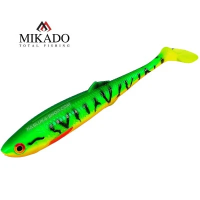 Силиконов шад Mikado Sicario 22см - цвят Firetiger