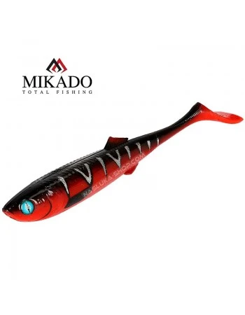 Силиконов шад Mikado Sicario 22см - цвят Red Tiger