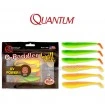 Сет силиконови шадове Quantum Q-Paddler Shad - UV Power - 8 см - 6 бр.