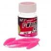 Силиконови ароматизирани примамки Magic Trout T-Worm I-Tail - Neon Pink