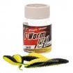 Силиконови ароматизирани примамки Magic Trout T-Worm I-Tail - Neon Yellow Black