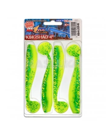 Силиконови шадове Relax King Shad Laminat 10см - цвят 029 - 4 бр.