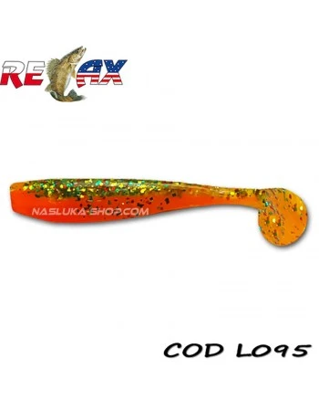 Силиконови примамки Relax King Shad Laminat - цвят L095 - 7.5 см - 10 бр.
