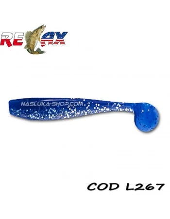 Силиконови примамки Relax King Shad Laminat - цвят L267 - 7.5 см - 10 бр.