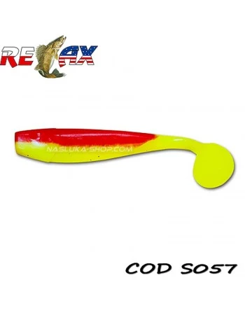 Силиконови примамки Relax King Shad Standart - цвят S057 - 10 см - 10 бр.