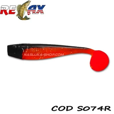 Силиконови примамки Relax King Shad Standart - цвят S074R - 10 см - 10 бр.