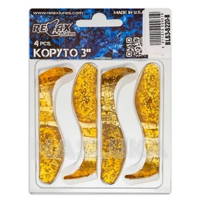 Комплект от 4 бр. силиконови шадове Relax Kopyto BLS3 7.5см - цвят 220