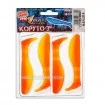Сет от 4 бр. силиконови шадове Relax Kopyto Laminat Blister 7.5см - цвят L033