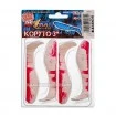 Сет от 4 бр. силиконови шадове Relax Kopyto Standard Blister 7.5см - цвят S003