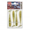 Сет от 4 бр. силиконови примамки Relax Texas Laminat Blister 6см - цвят L058