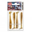 Сет от 4 бр. силиконови примамки Relax Texas Laminat Blister 6см - цвят L072