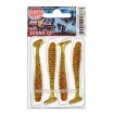 Сет от 4 бр. силиконови примамки Relax Texas Laminat Blister 6см - цвят L234