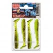 Сет от 4 бр. силиконови примамки Relax Texas Laminat Blister 6см - цвят L274