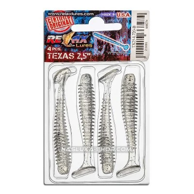 Relax Texas Laminat Blister 6см L720 Сет от 4 бр. силиконови примамки Relax Texas Laminat Blister 6см - цвят L720