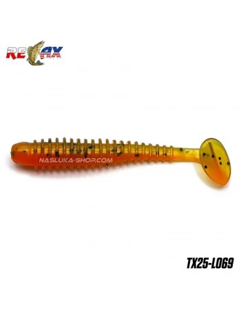 Силиконови примамки Relax Texas Laminat - цвят L069 - 6 см - 15 бр.