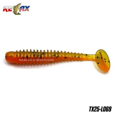 Силиконови примамки Relax Texas Laminat - цвят L069 - 6 см - 15 бр.