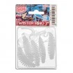 Сет от 5 бр. силиконови примамки Relax Turbo Twister Standard Blister 6.5см - цвят TS008