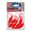 Сет от 5 бр. силиконови примамки Relax Turbo Twister Standard Blister 6.5см - цвят TS095