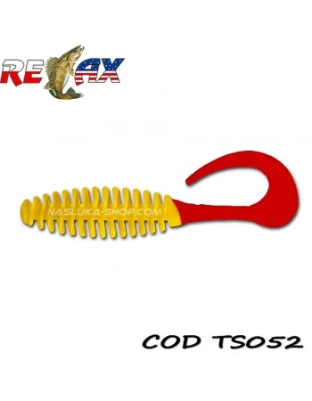 Силиконови примамки Relax Turbo Twister Standart - цвят TS052 - 11 см - 10 бр.