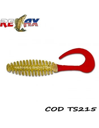 Силиконови примамки Relax Turbo Twister Standart - цвят TS215 - 11 см - 10 бр.