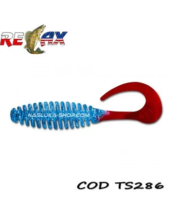 Силиконови примамки Relax Turbo Twister Standart - цвят TS286 - 11 см - 10 бр.