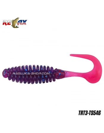 Силиконови примамки Relax Turbo Twister Standart - цвят TS546 - 6.5 см - 15 бр.