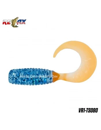 Силиконови примамки Relax Twister Standart - цвят TS080 - 4 см - 25 бр.