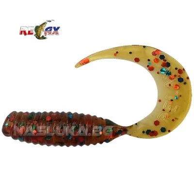 Силиконови примамки Relax Twister 4см - цвят 175 - 8бр.