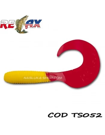 Силиконови примамки Relax Twister Standart - цвят TS052 - 6 см - 15 бр.